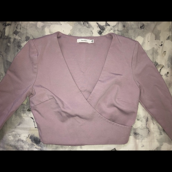 Aritzia Bodycon Long-Sleeved Crop Top XS - Picture 2 of 6